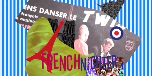 Dj's Party French-Nighter avec Musik aus Frankreich