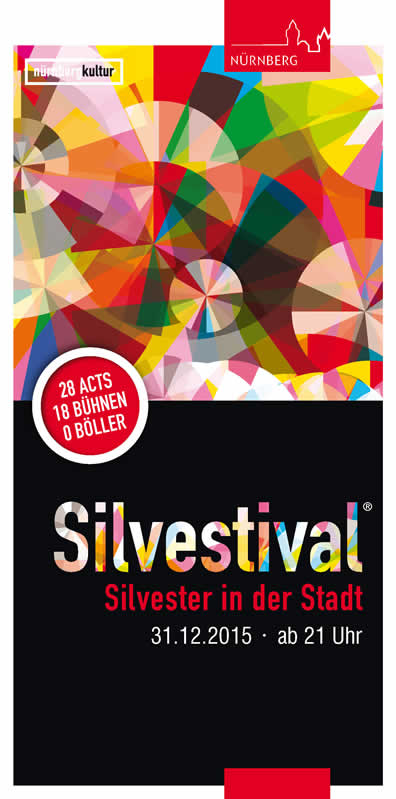 Flyer Silvestival 2015 Nuremberg